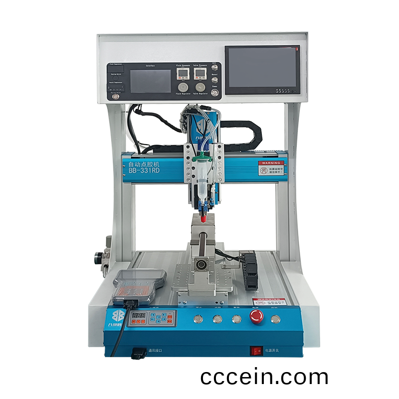 BB-331RD槕(zhuo)麵(mian)式單(dan)平檯(tai)自(zi)動(dong)噴(pen)膠(jiao)機